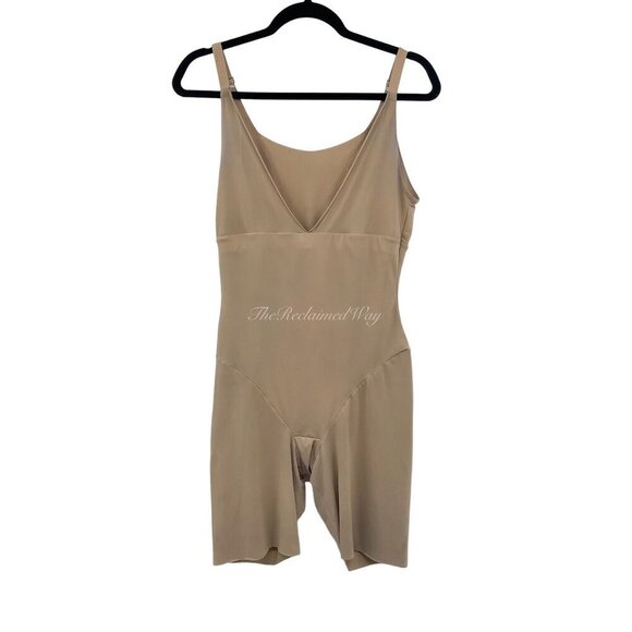 NEW Maidenform Open Bust Body Shaper Full Body Shapewear Spanx Plus 2XL - Picture 3 of 9